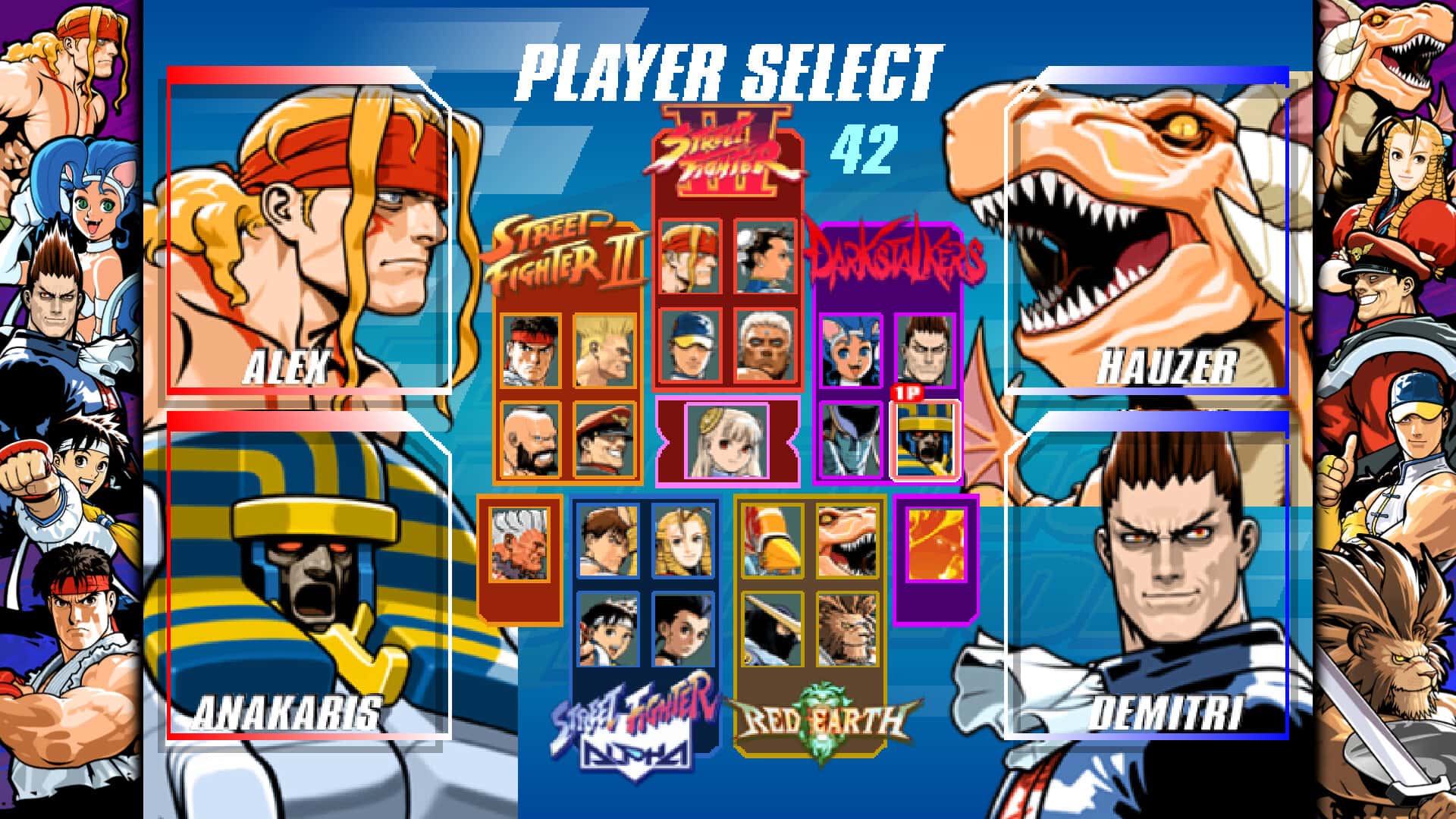 卡普空格斗合集2 Capcom Fighting Collection 2 中文版背景